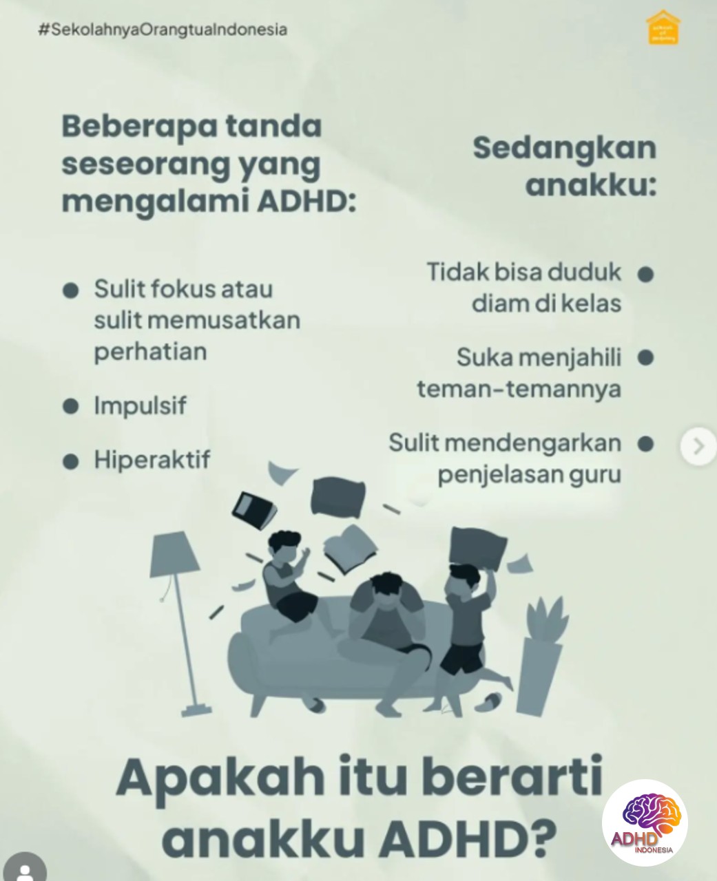 Ciri dan Gejala ADHD pada Anak Usia Dini di Kabupaten Pinrang